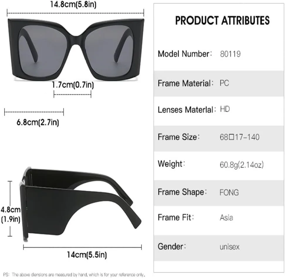 

Модные большие квадратные солнцезащитные очки-«кошачий глаз» в форме бабочки для женщин. Элегантные солнцезащитные очки с черным градиентом MTZJH, Leopard Gray