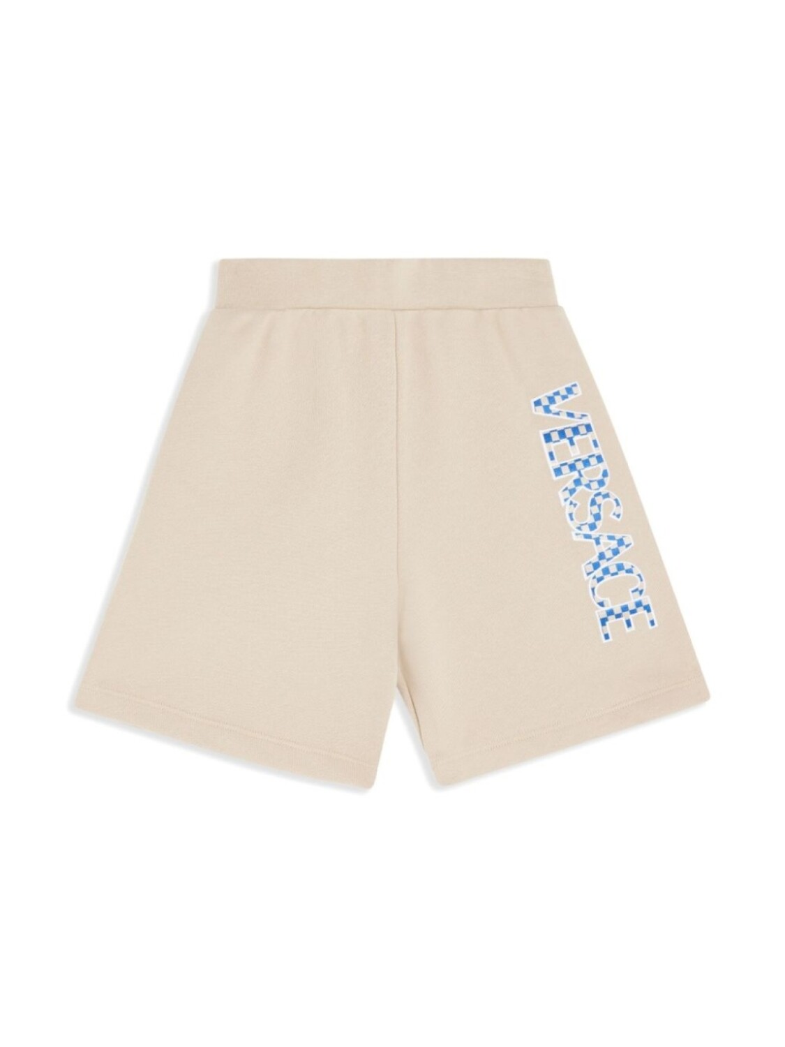 

Versace Kids шорты с вышитым логотипом, нейтральный цвет