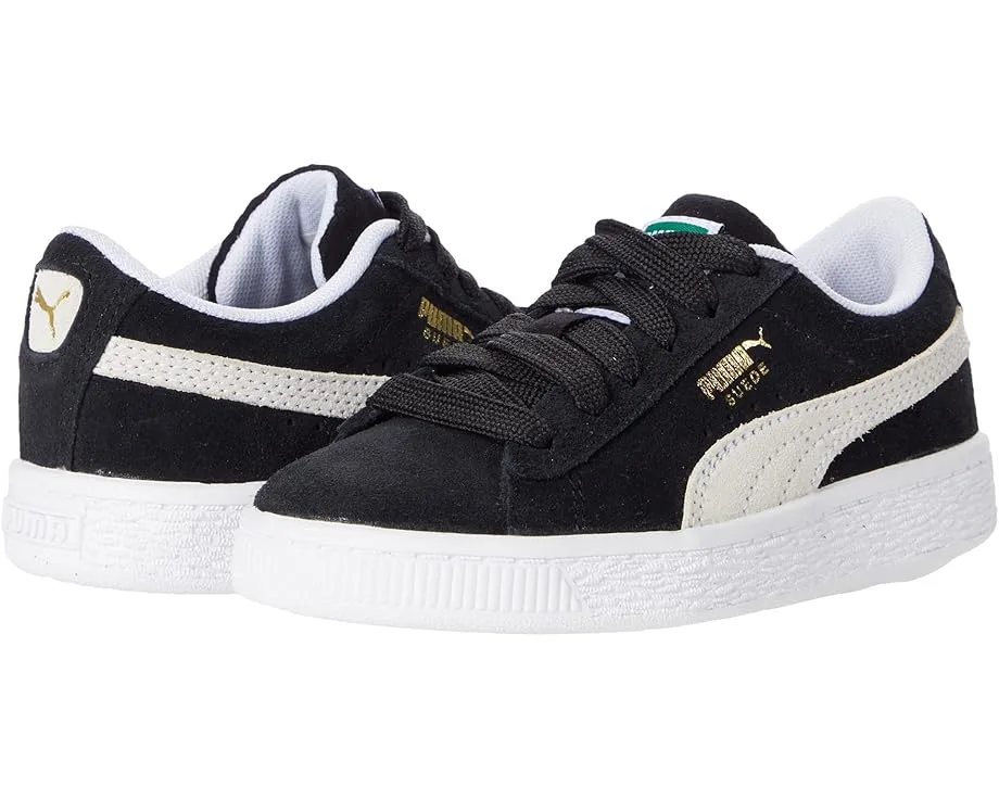 Кроссовки PUMA Kids Puma Kids Suede Classic XXI Sneakers (Little Kid), Puma Black/Puma White