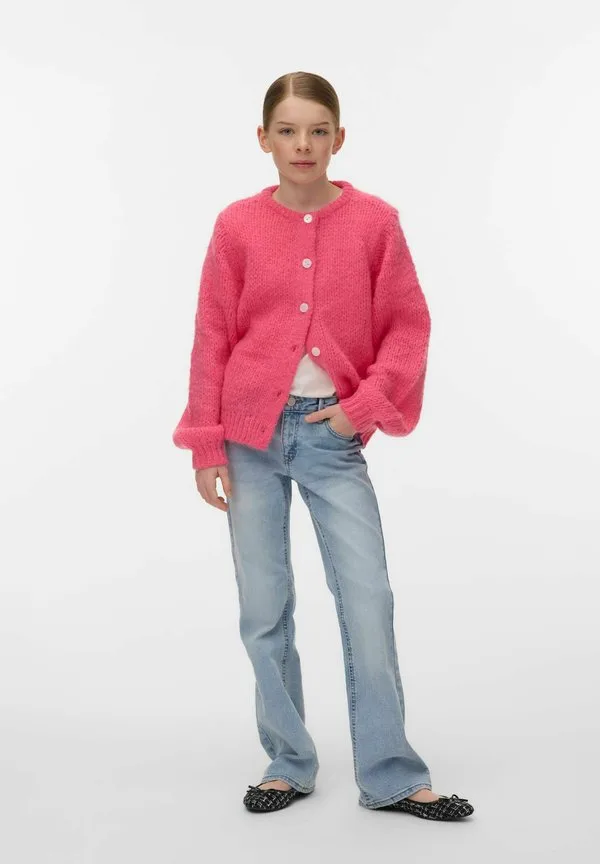 Кардиган strickjacke vmwilo strickjacke Vero Moda Girl, Hot Pink