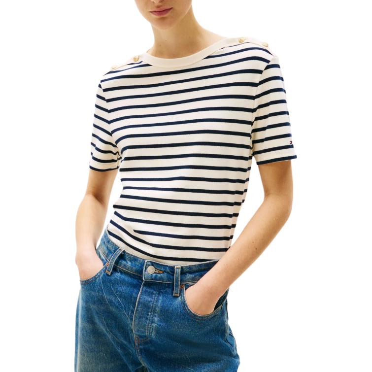 

Tommy Hilfiger Футболка Women's Midnight Marine Blue, Синий, Tommy Hilfiger Футболка Women's Midnight Marine Blue