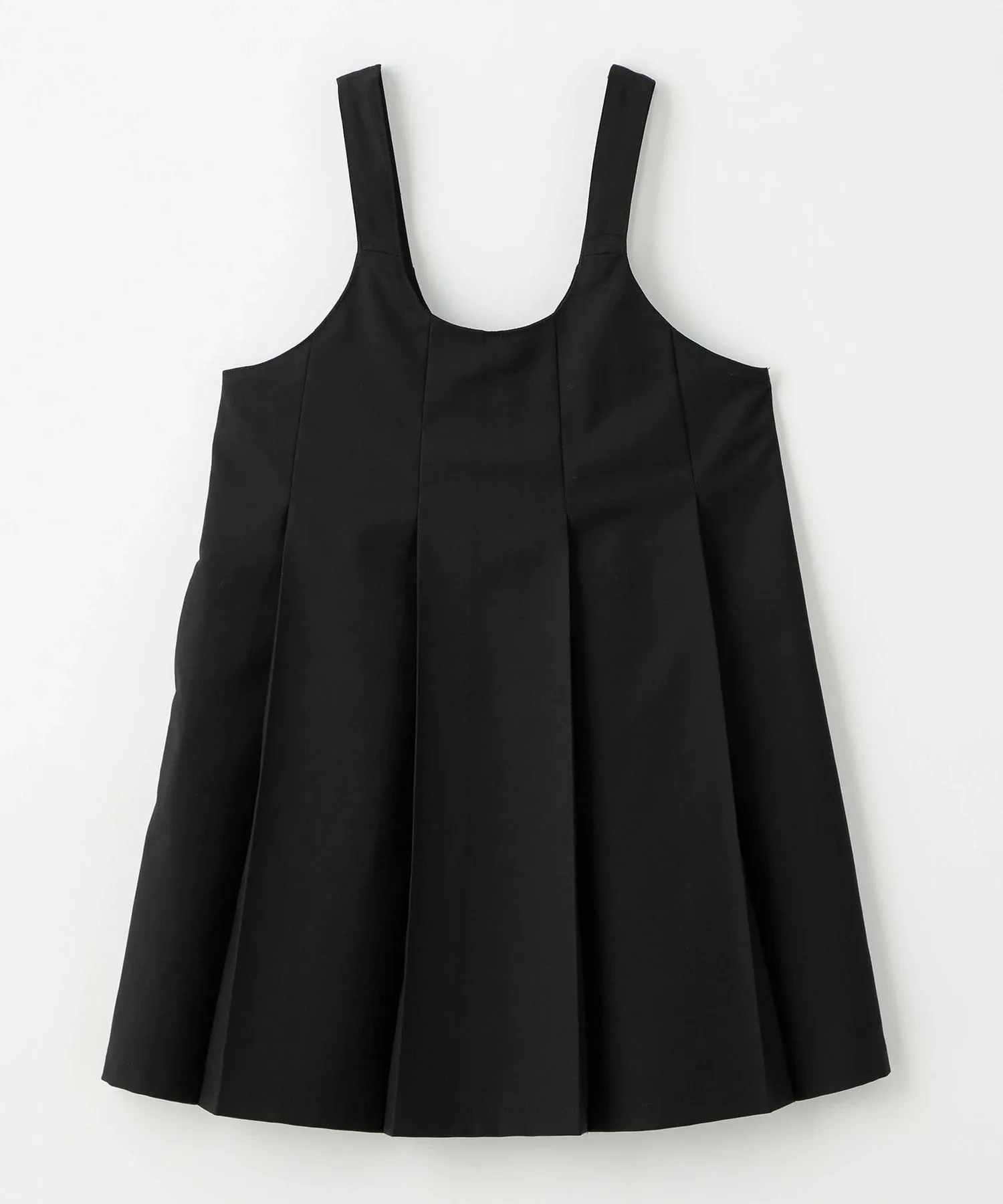 Плиссированная юбка-свитер с защипами / Детская 100-130 см United Arrows Green Label Relaxing, Black