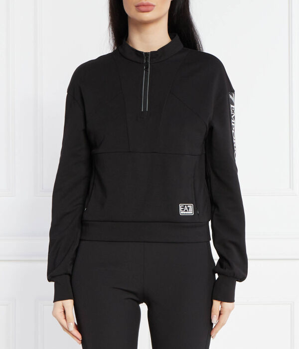 

Свитер Regular fit Ea7, черный