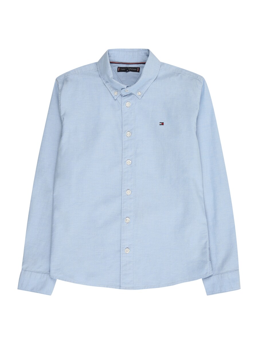

Рубашка на пуговицах классического кроя TOMMY HILFIGER, светло-голубой