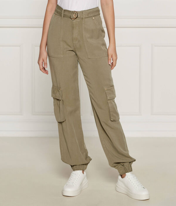 

Штаны катрин Regular fit Guess Jeans, зеленый