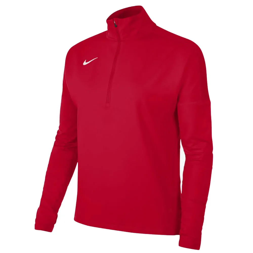 

Лонгслив Nike Dry Element half zip, красный