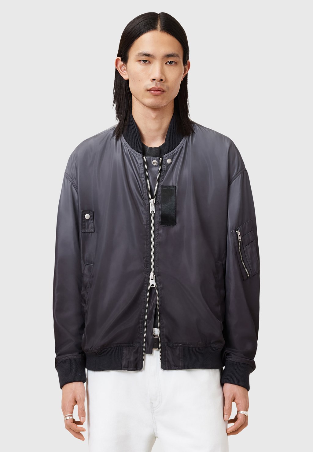 

Куртка-бомбер CASCADE AllSaints, черный