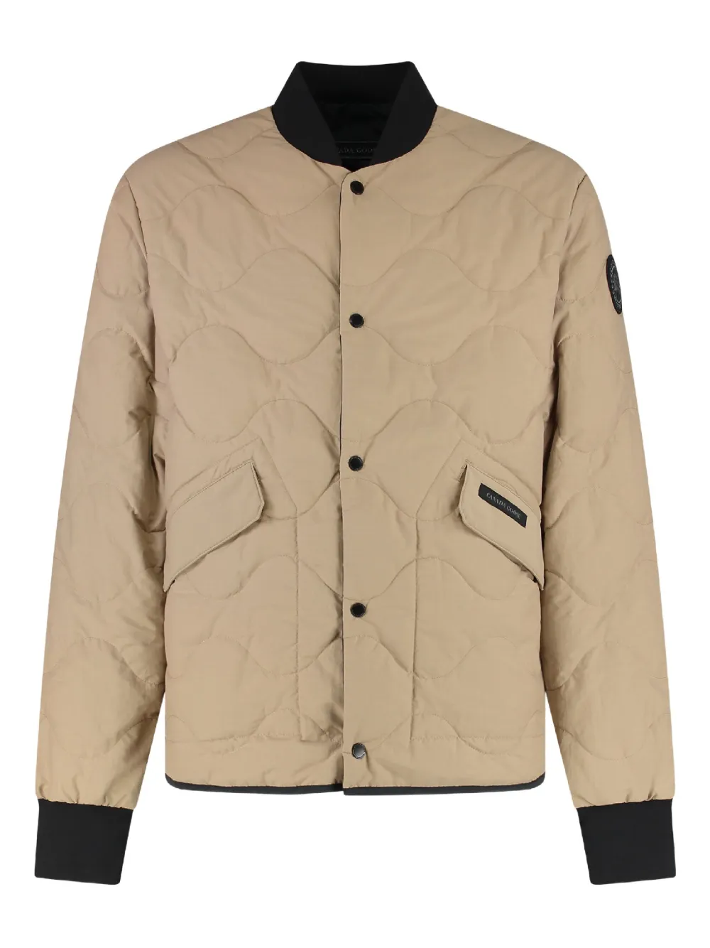 

Двусторонний стеганый бомбер Boswell Canada Goose, серый