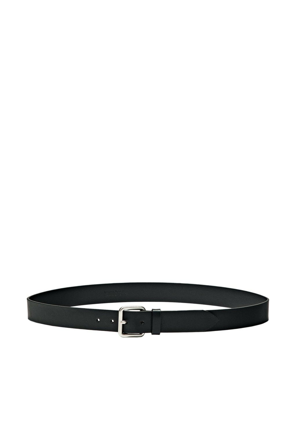 

Пояс WITH BUCKLE Massimo Dutti, черный