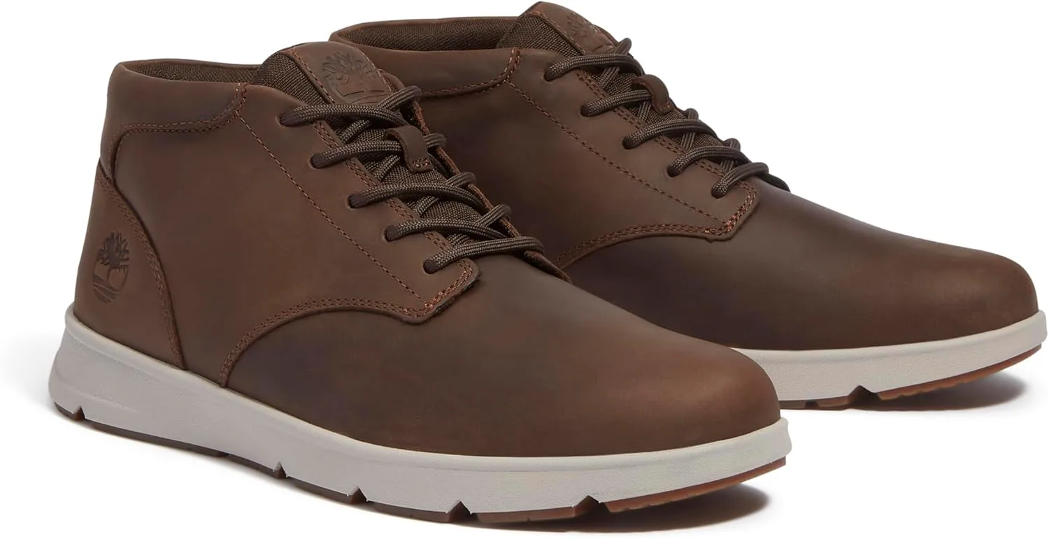 Мужские кроссовки Timberland Parker Street Mid на шнуровке, темно-коричневый — фото 2