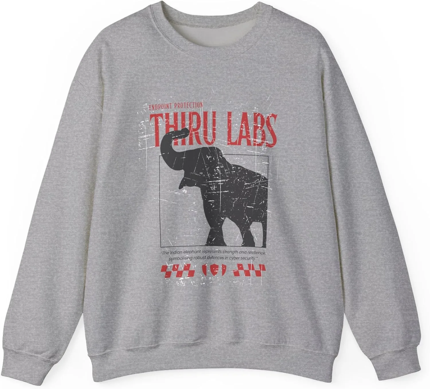 

Толстовка Unisex Heavy Blend с дизайном Elephant, ThiruLabs