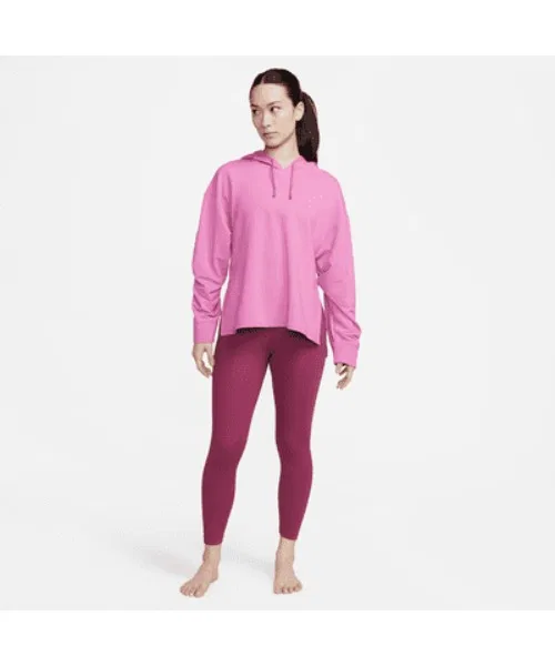 Леггинсы для йоги Nike Dri-FIT, 7/8 длины, красные — фото 3