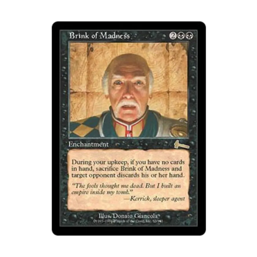 

CCG Грань безумия (клавиша R), MTG - Urza's Legacy
