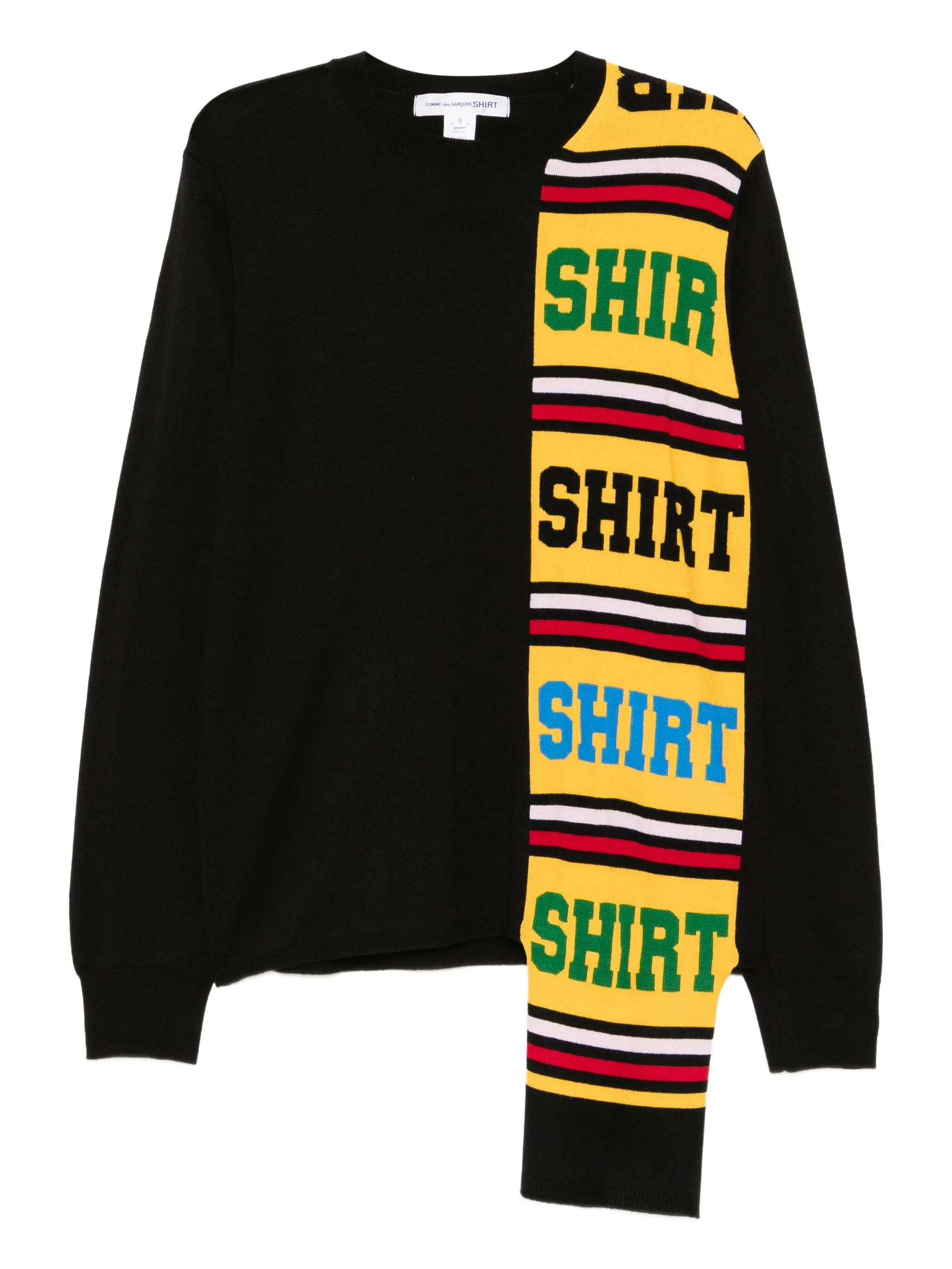 

Футболка с круглым вырезом Comme Des Garçons Shirt, черный