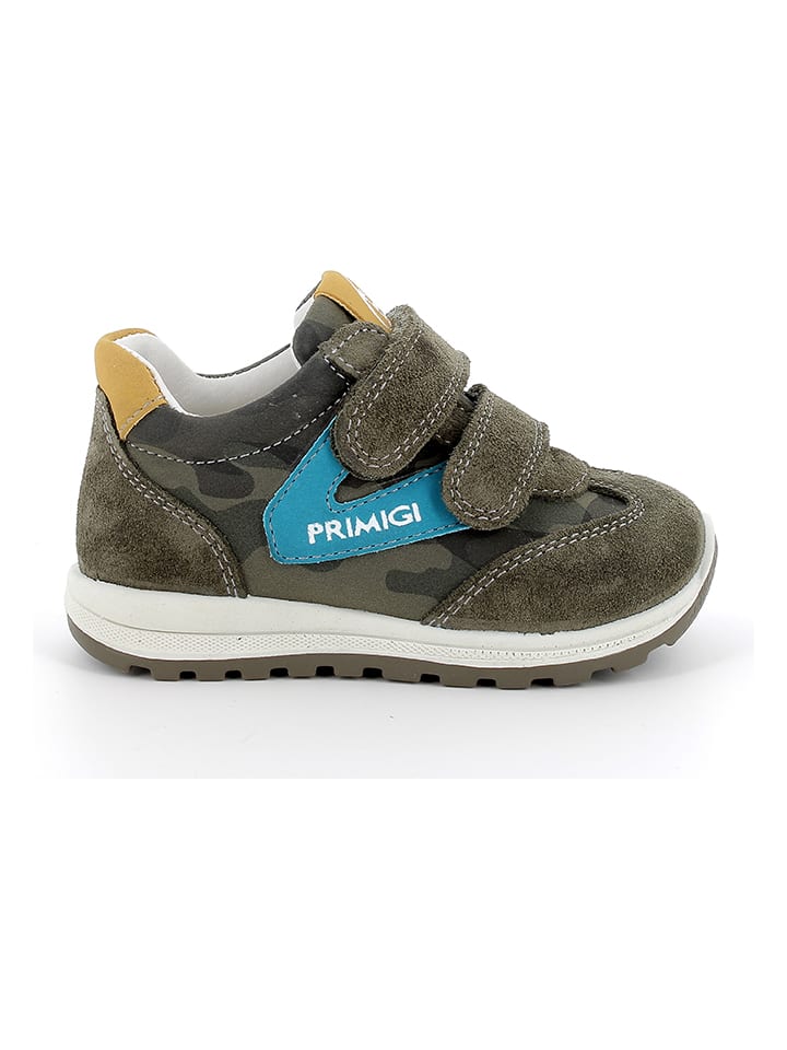 

Кроссовки на шнуровке Primigi Leder-Sneakers, хаки