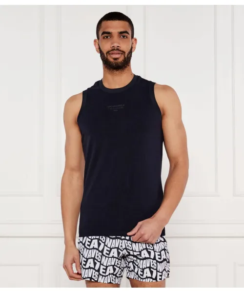 

Майка Slim fit Karl Lagerfeld, синий