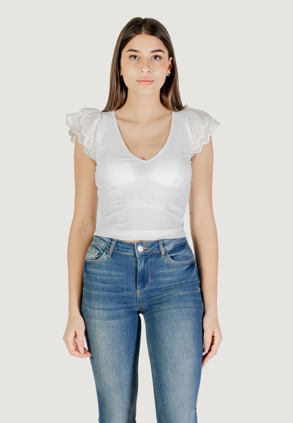 

Базовая футболка Guess, белый