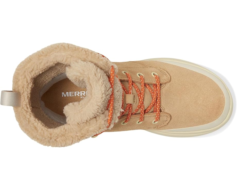 Ботинки женские Merrell Marquette Thermo Lace зимние на шнуровке, желто-коричневый — фото 2