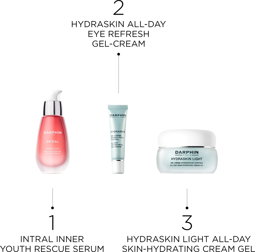Освежающий гель-крем для кожи вокруг глаз Hydraskin all-day eye refreshing Darphin, 15 мл — фото 4
