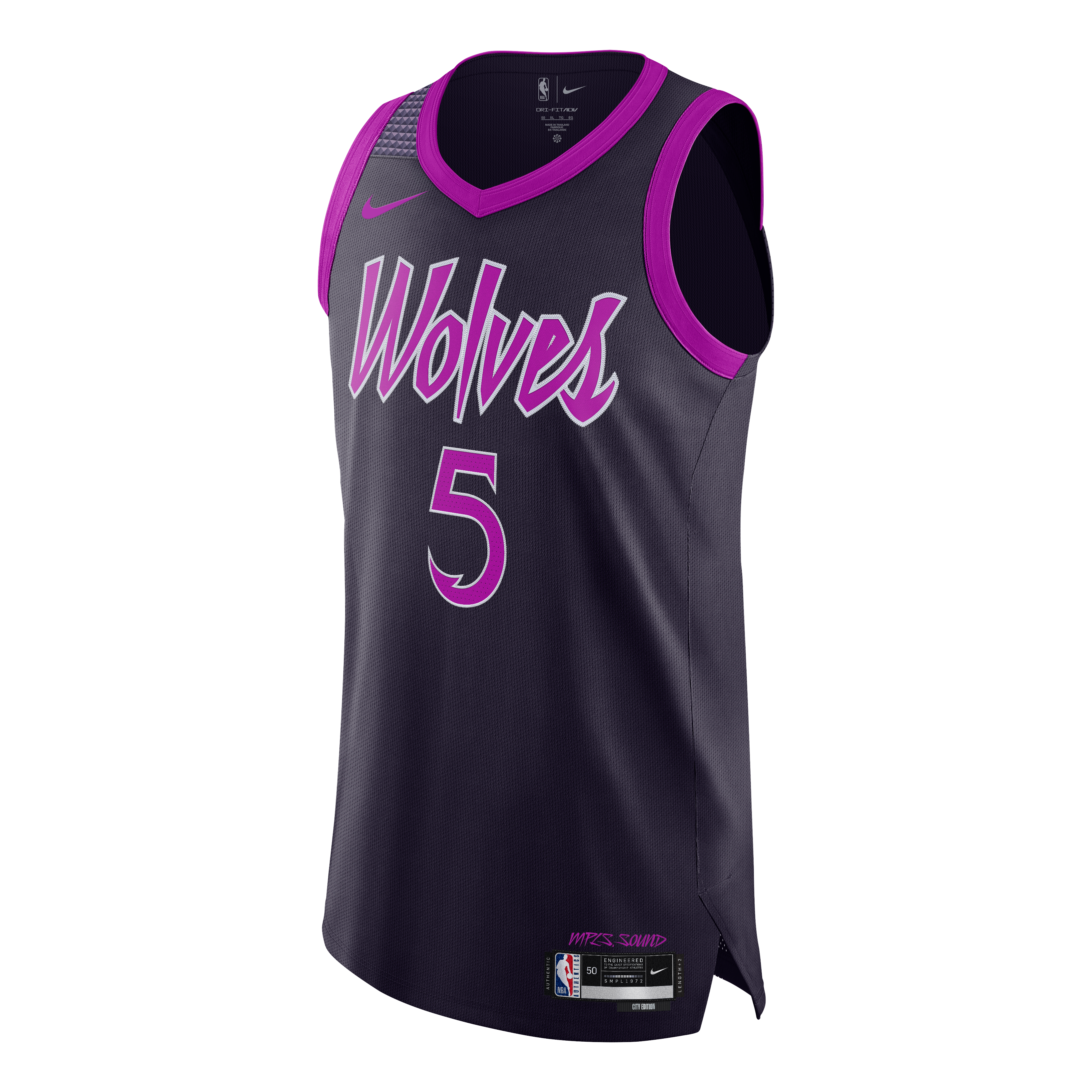 

Игровая майка Nike Энтони Эдвардса "Миннесота Тимбервулвз" City Edition NBA "Purple Dynasty"