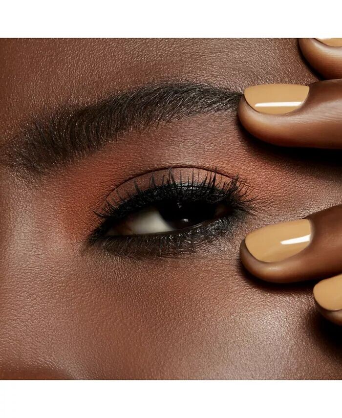 Мягкие матовые тени для век Powder Kiss Mac, цвет What Clout! (light cognac) — фото 4
