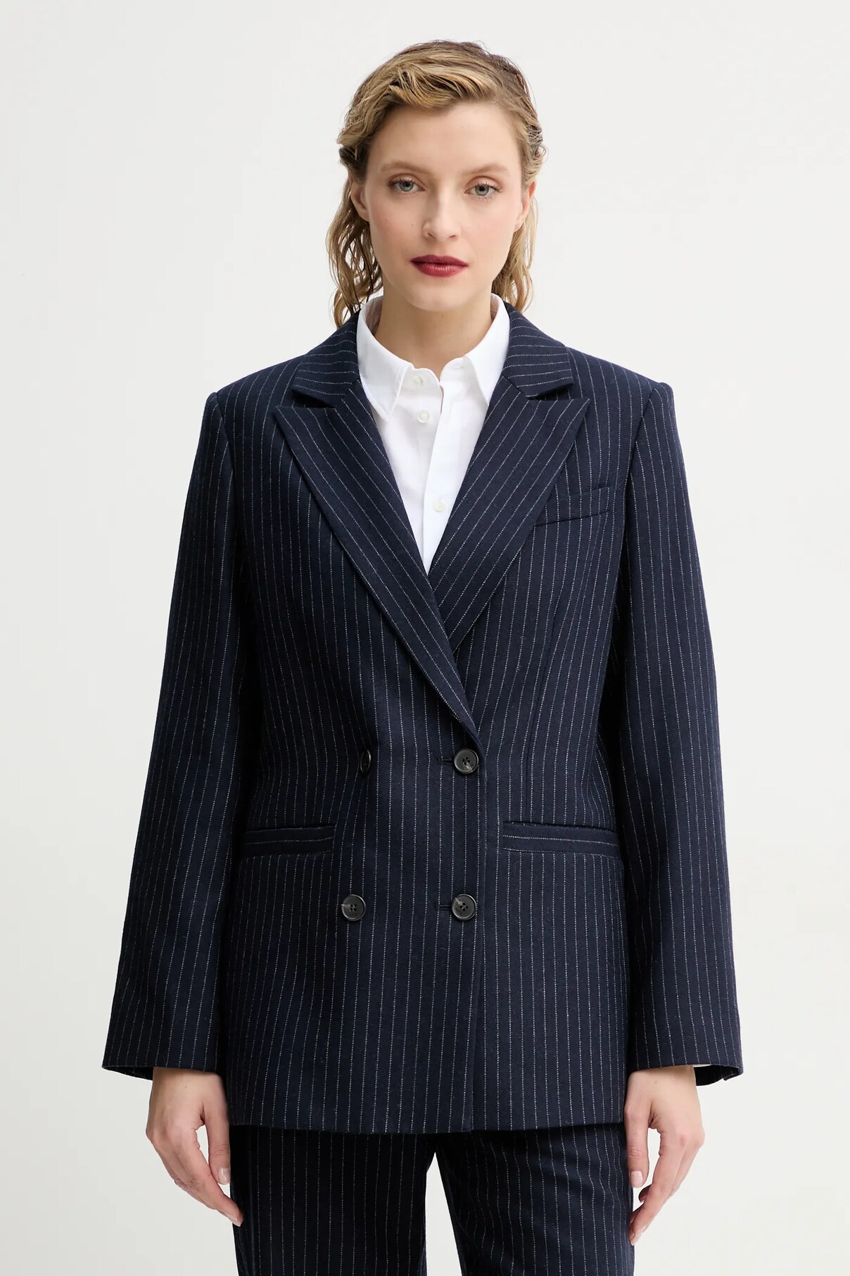 

Шерстяная куртка veste lucy A.P.C., темно-синий