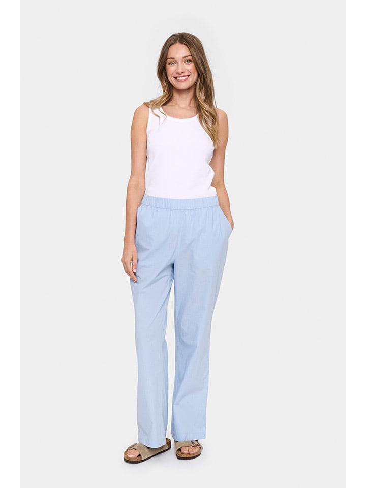 

Тканевые брюки SAINT TROPEZ Hose, светло-синий