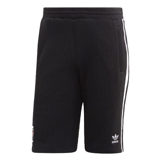 

Шорты originals classic side stripe casual sports shorts black Adidas, черный