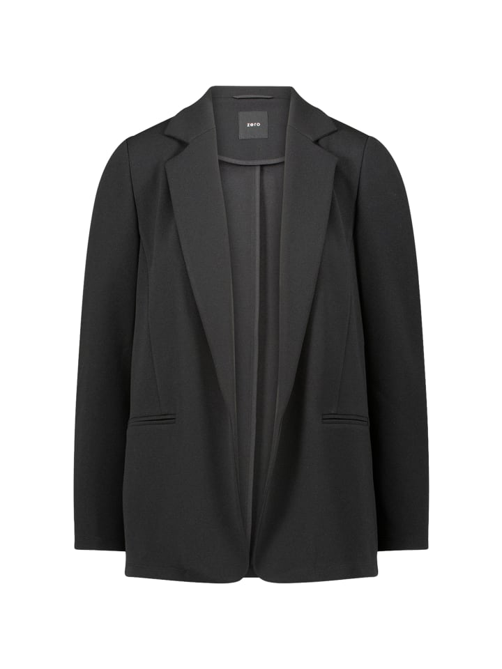 

Zero Длинный пиджак расстегнутым кроем в стиле «Черная красавица»