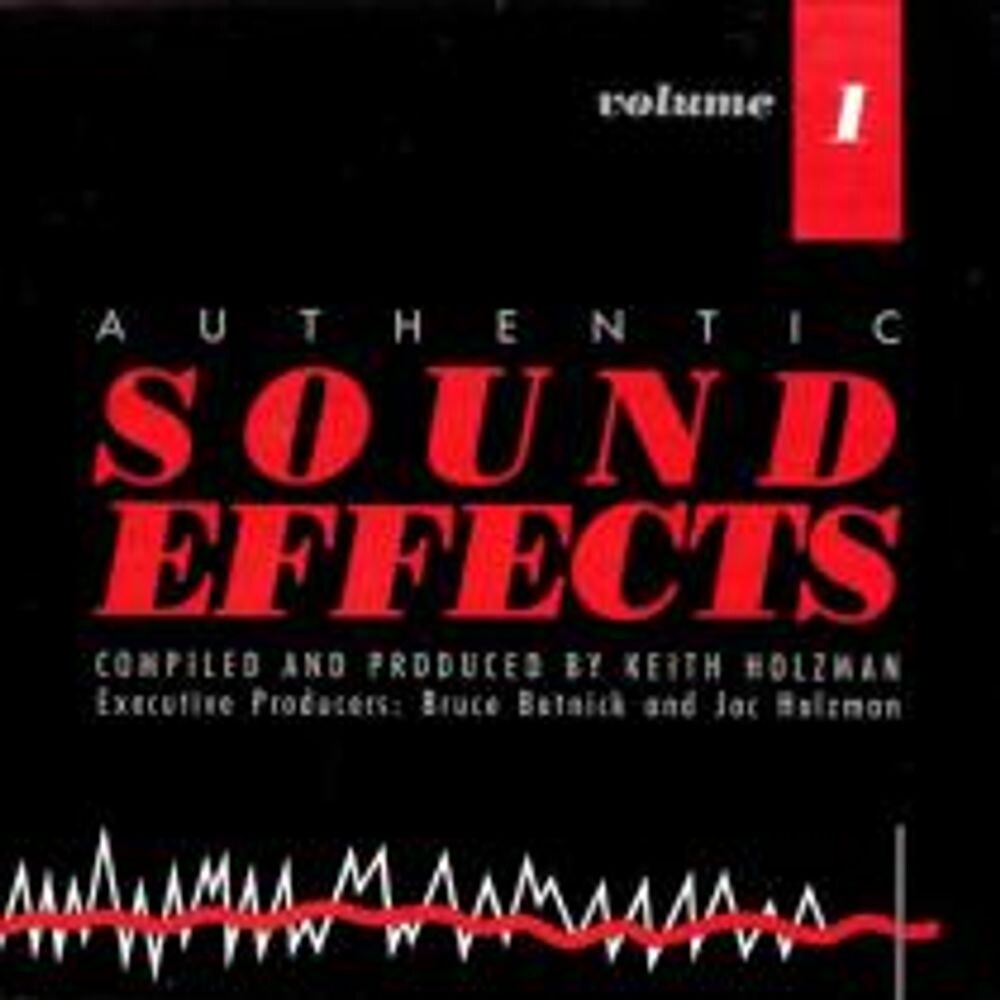 

Диск CD Authentic Sound Effects Volume 1 - Keith Holzman