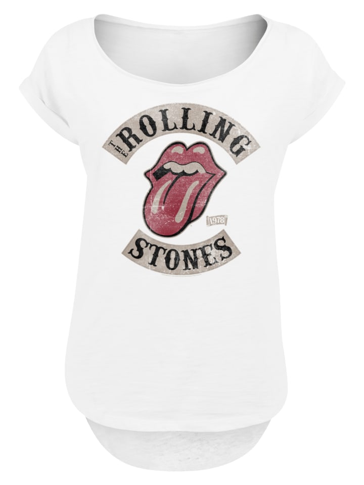

Футболка F4NT4STIC Long Cut T-Shirt The Rolling Stones Tour '78, белый
