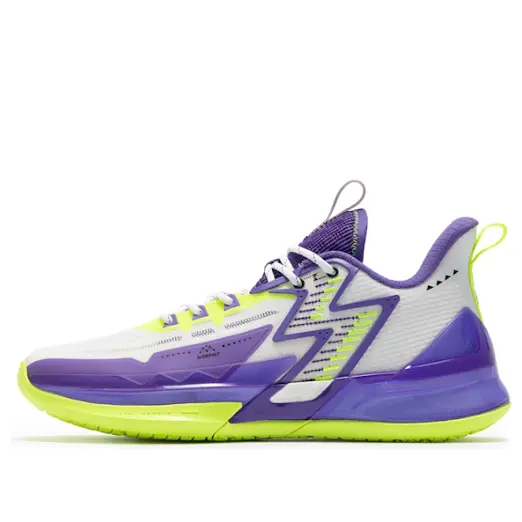 

Кроссовки big3 4.0 pro 'purple volt green' 361 Degrees, фиолетовый