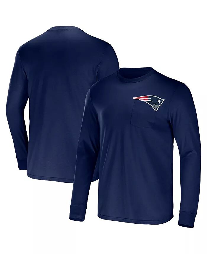 

Мужская коллекция NFL x Darius Rucker от Navy New England Patriots Team с длинным рукавом футболка Fanatics