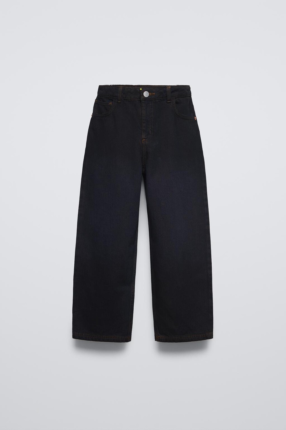 

Свободные мешковатые джинсы ZARA, черный