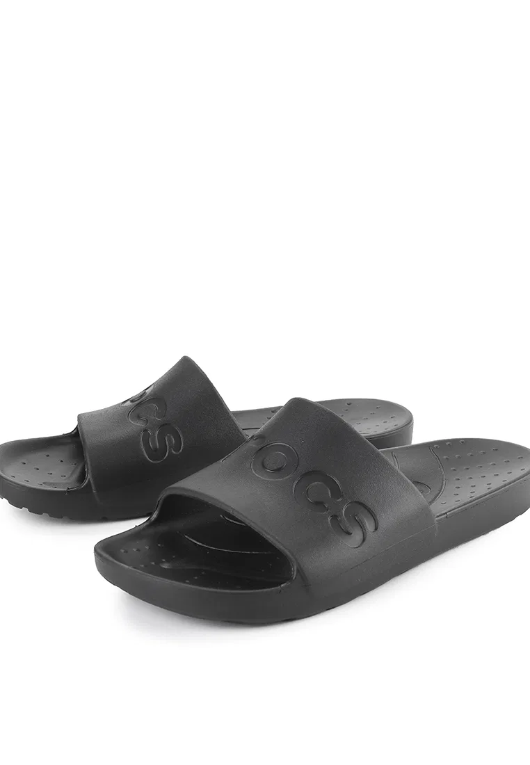 Кроксы, шлепанцы, модель Slide, Crocs, черный — фото 3