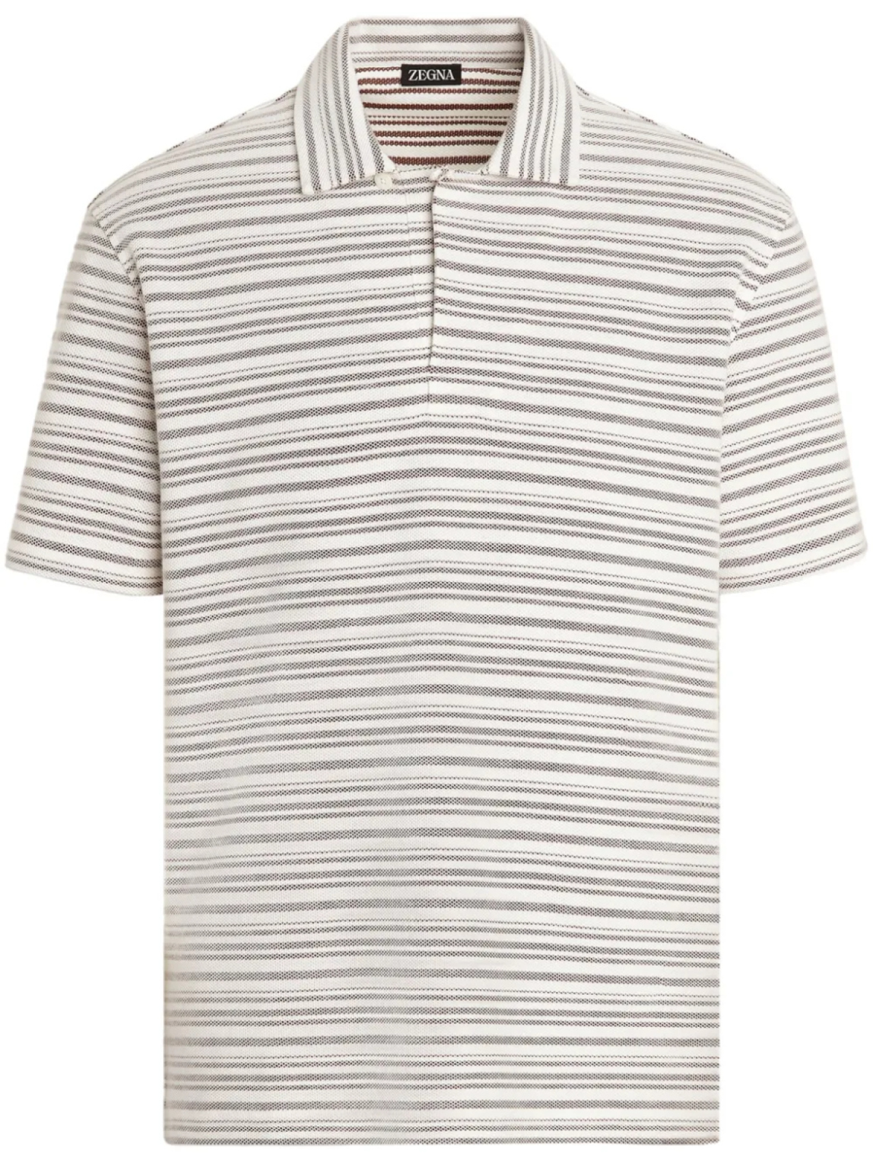 

Zegna рубашка поло, белый