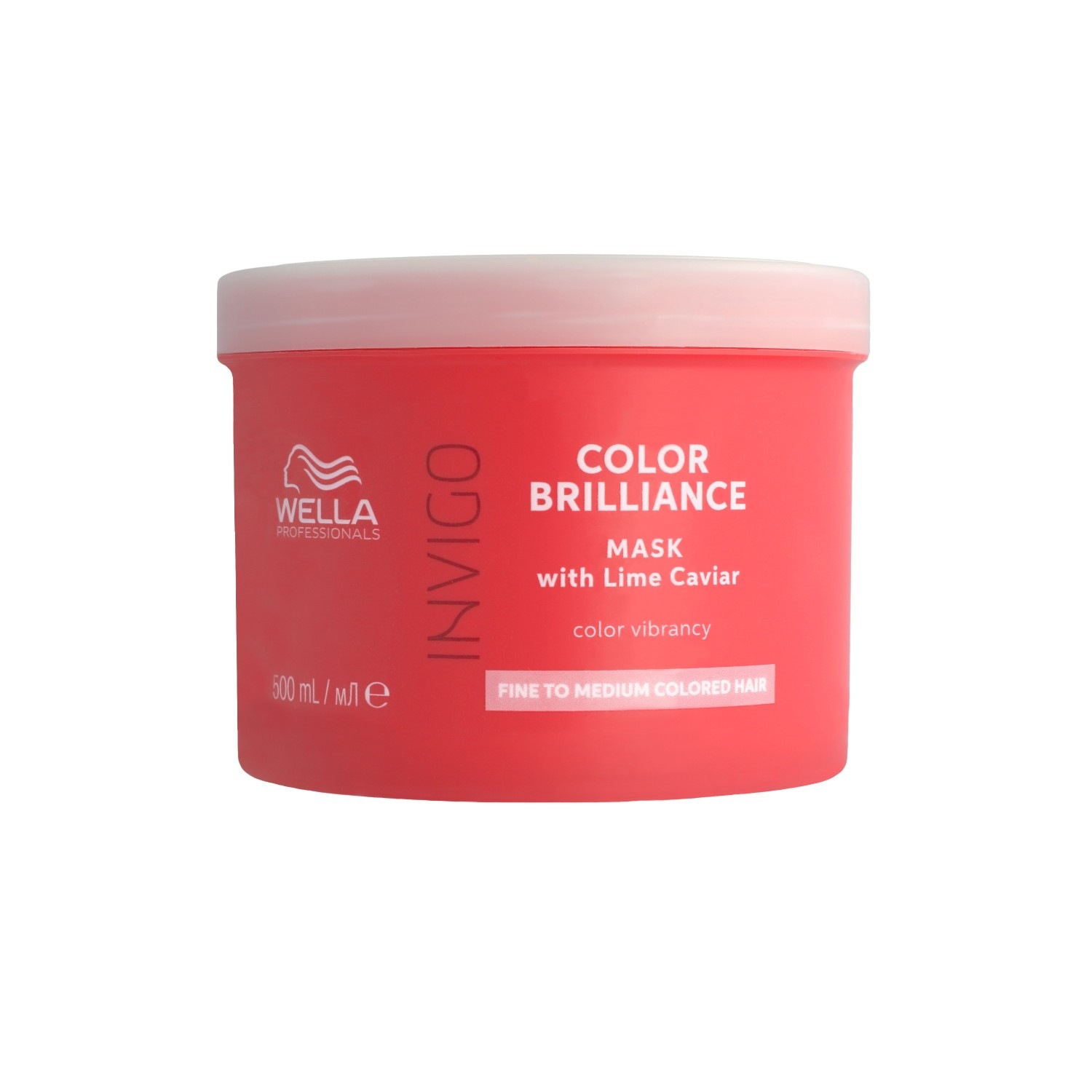 

Маска для волос invigo color brilliance with lime caviar - fine to medium coloured hair Wella Professionals, объем 500 мл
