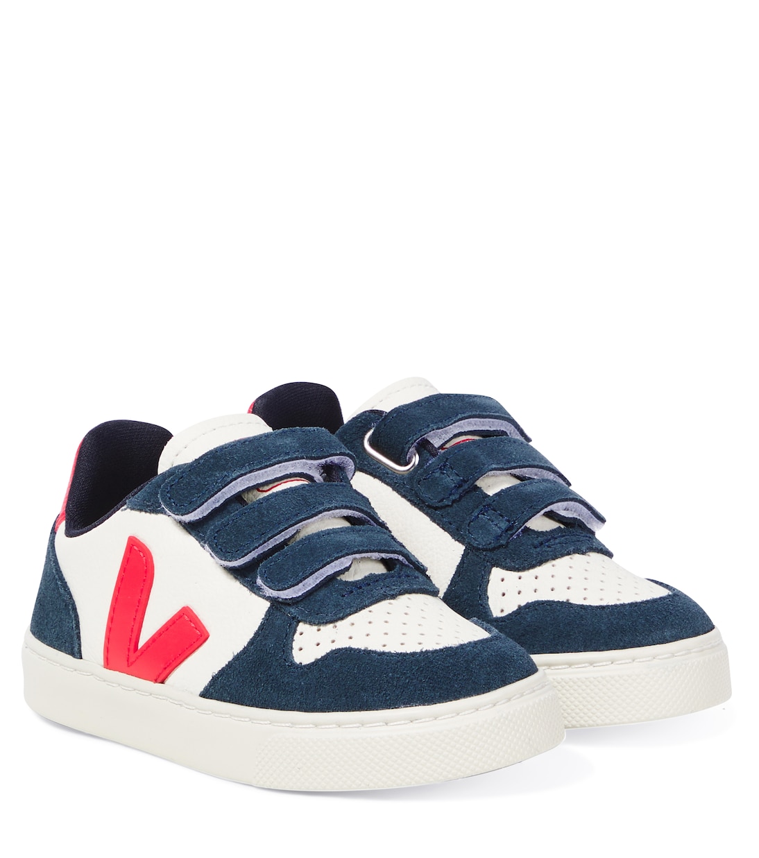 

Кожаные кроссовки V-10 Veja Kids, Pure_Pekin_Nautico