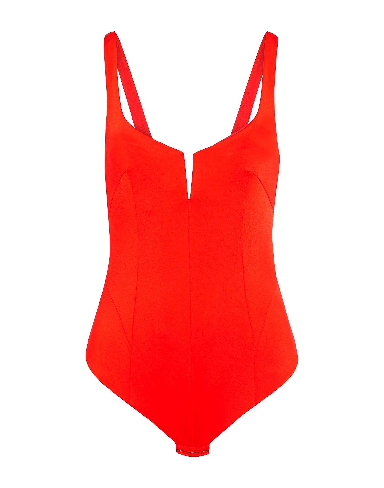 

Боди Galvan London, томатно-красный