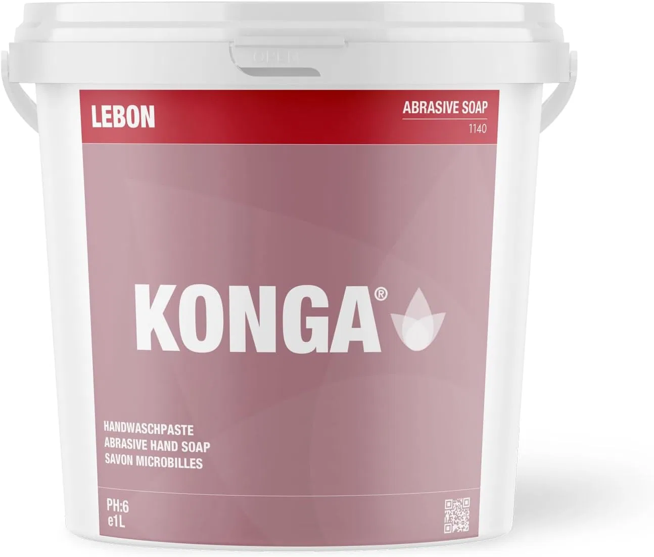 Мыло-паста Konga Sanding Soap для мытья рук, 1 л Konga