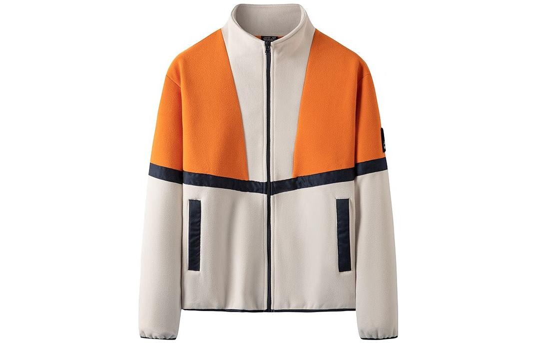 

Куртка унисекс Jack Wolfskin, цвет Pearl white / dark orange / 6632