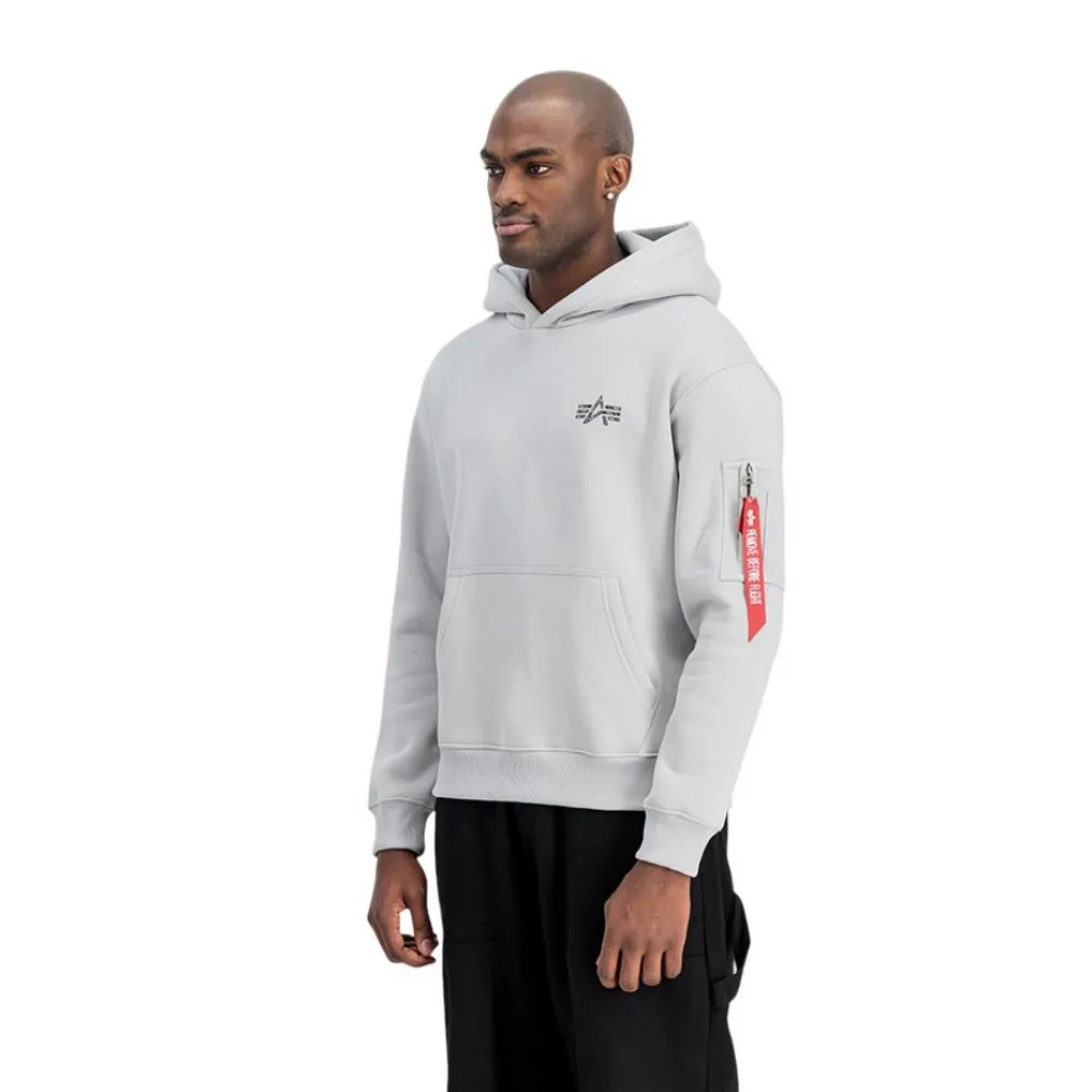 

Худи Alpha Industries Signature Bp, серый