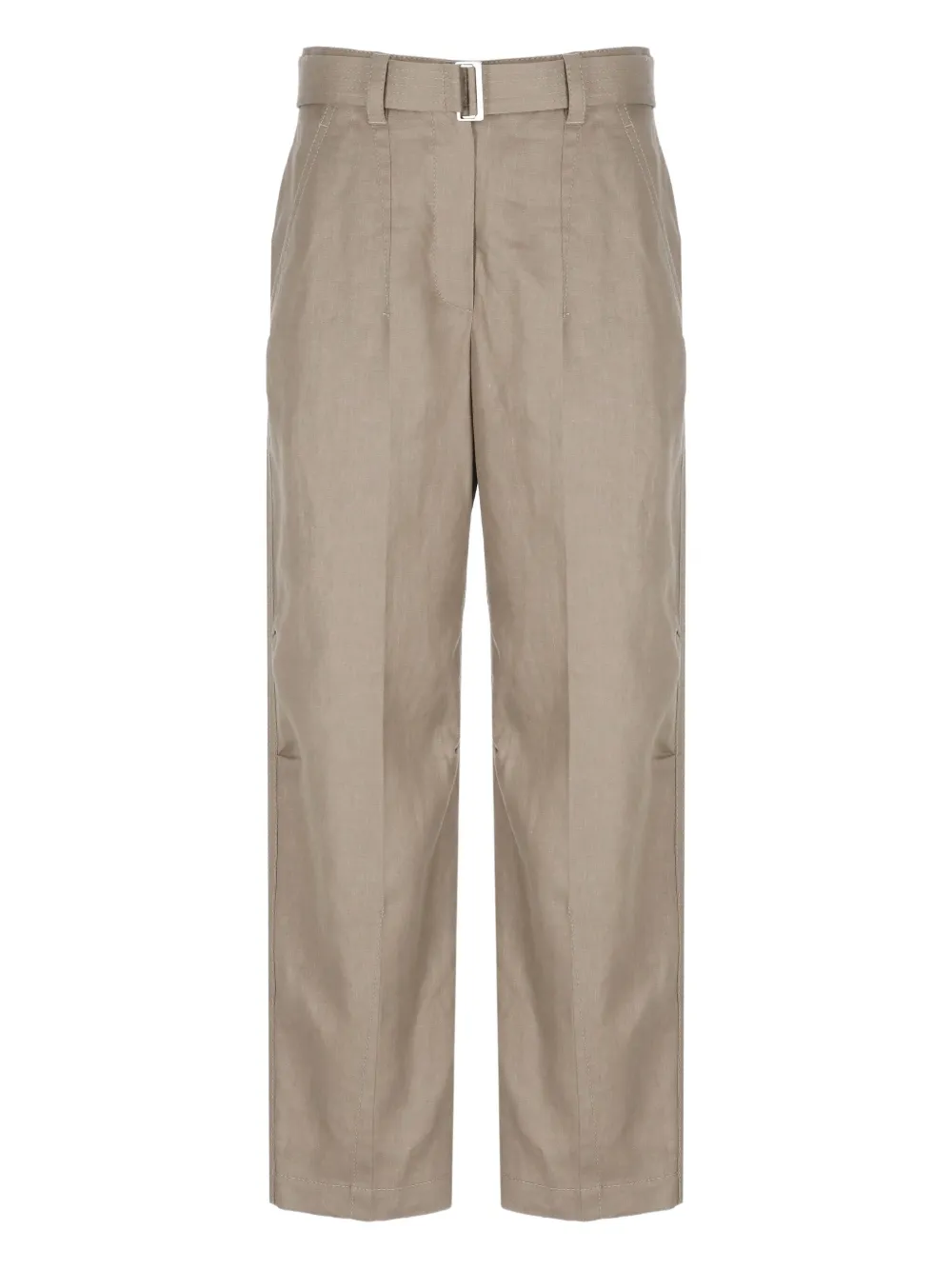 

Прямые брюки с карманами Brunello Cucinelli, коричневый