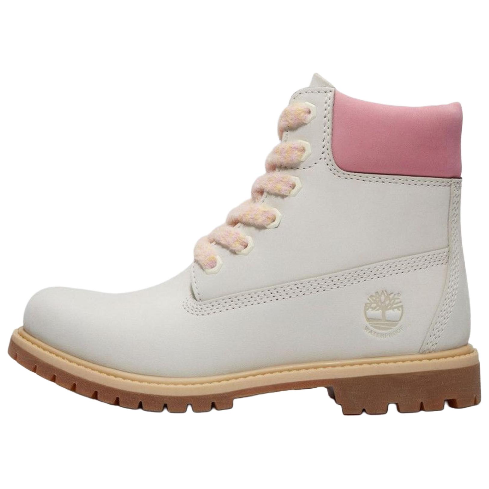 Ботинки женские Timberland, серо-розовый