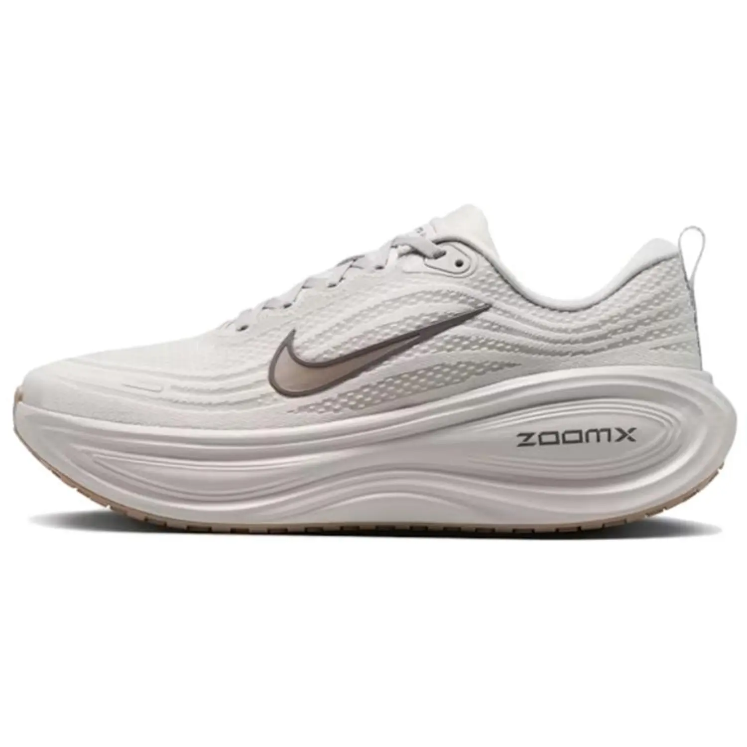 Мужские кроссовки для бега Vomero Plus Breathable Lightweight Rebound серый Nike, серый/Medium серый/светло-Iron Ore серый/Rubberкоричневый — фото 3
