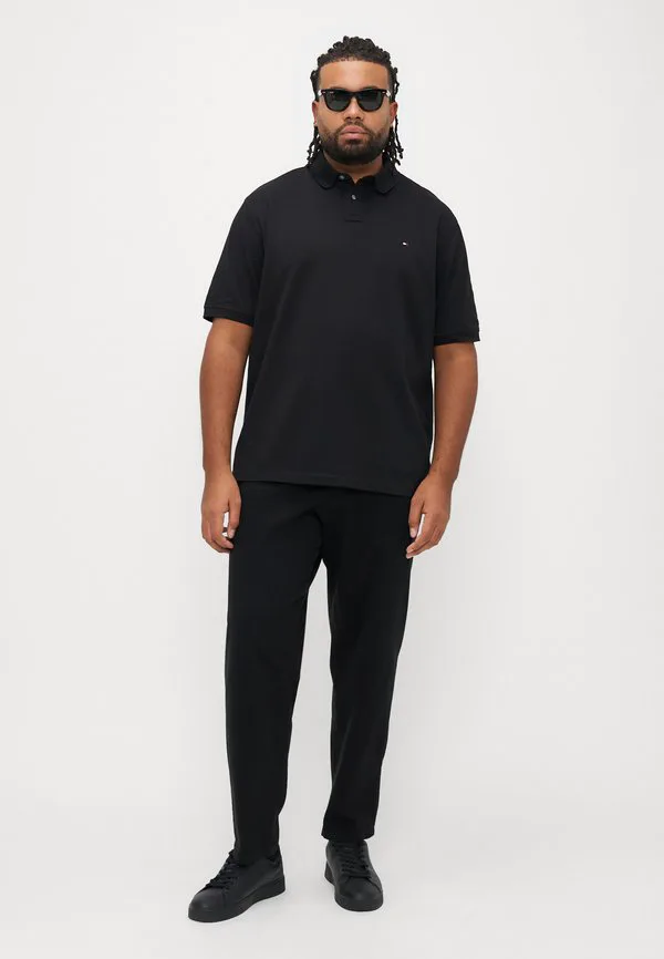 Рубашка-Поло из пике стандартного кроя, модель 1985 года. Tommy Hilfiger, Black — фото 2