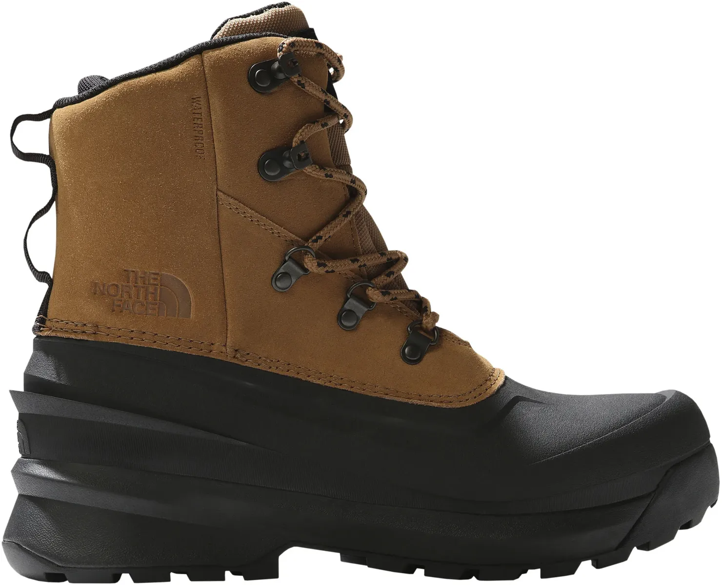 Зимние ботинки The North Face "M CHILKAT V LACE WP UTILITY", водонепроницаемые, коричневый — фото 2