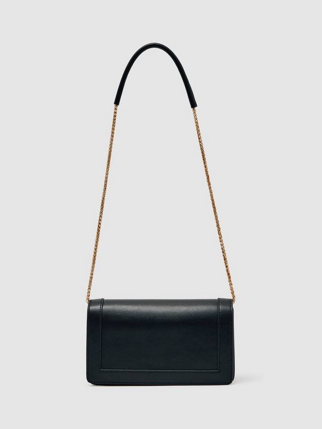 

Кожаная кросс-боди сумка Talia Reiss, Black