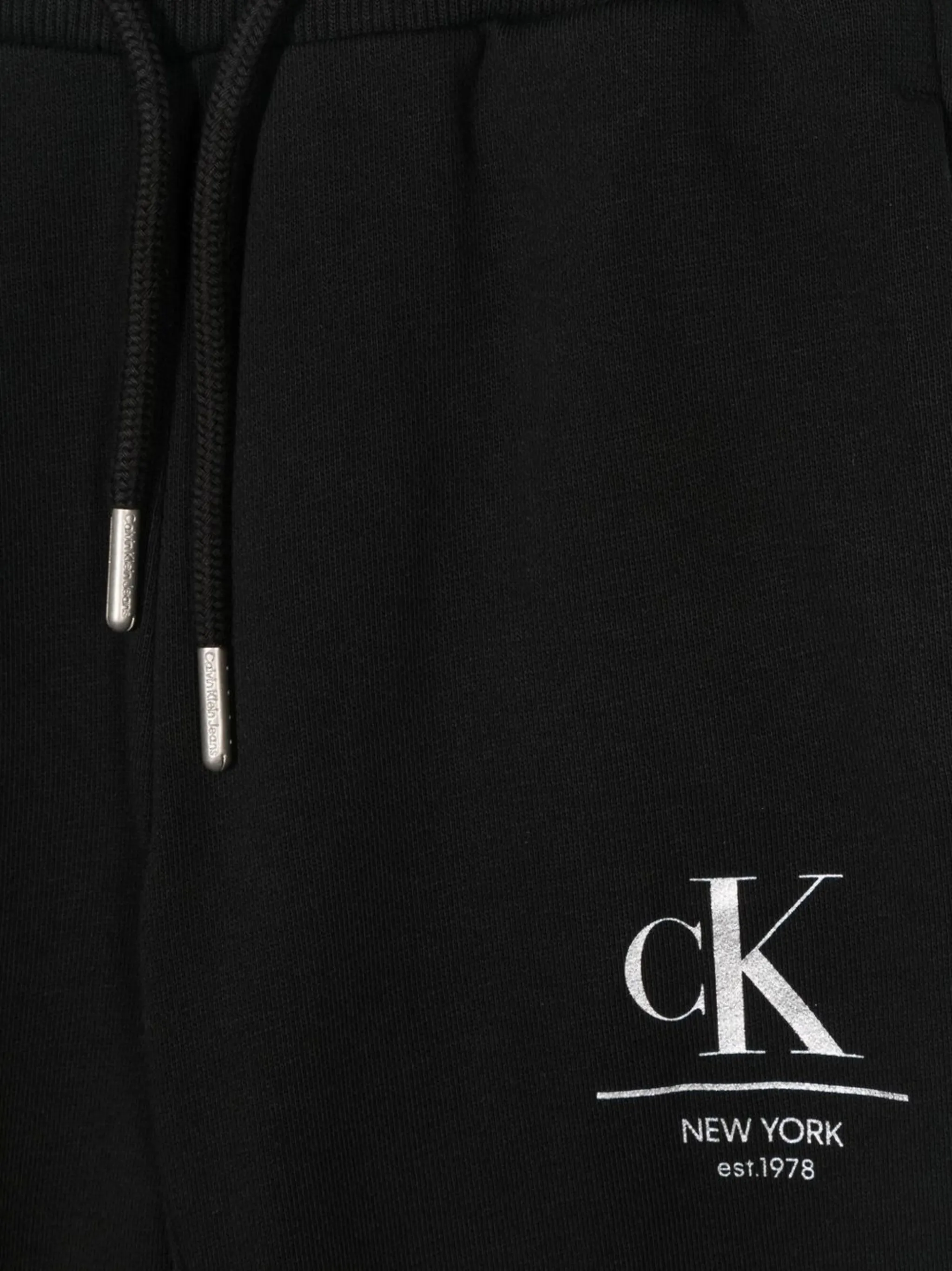 Спортивные брюки с логотипом Calvin Klein Kids, черный — фото 3