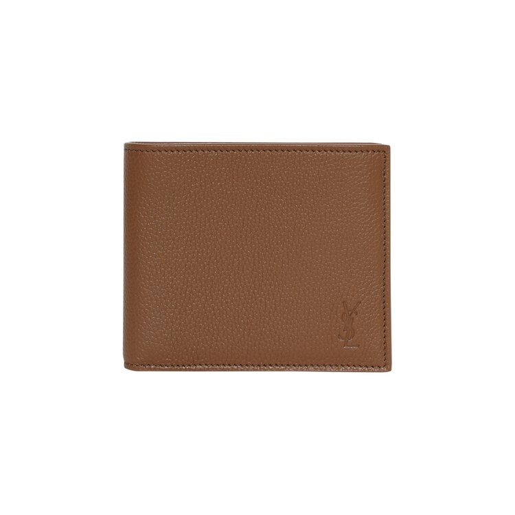 

Кошелек Saint Laurent Debossed Logo Wallet, цвет Fox